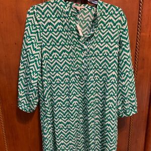 NWT - Gap Striped Long Sleeve Dress Small